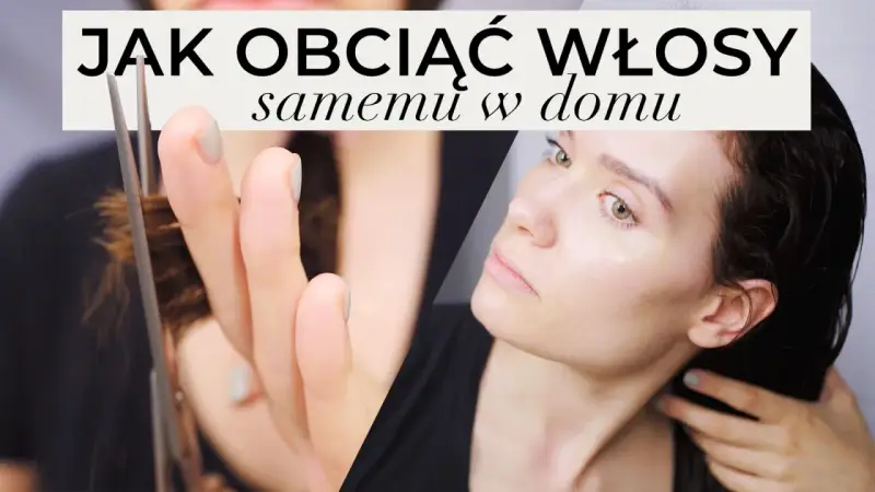 Jak obciąć włosy samemu w domu? Instrukcja krok po kroku, jak samodzielnie odświeżyć fryzurę.